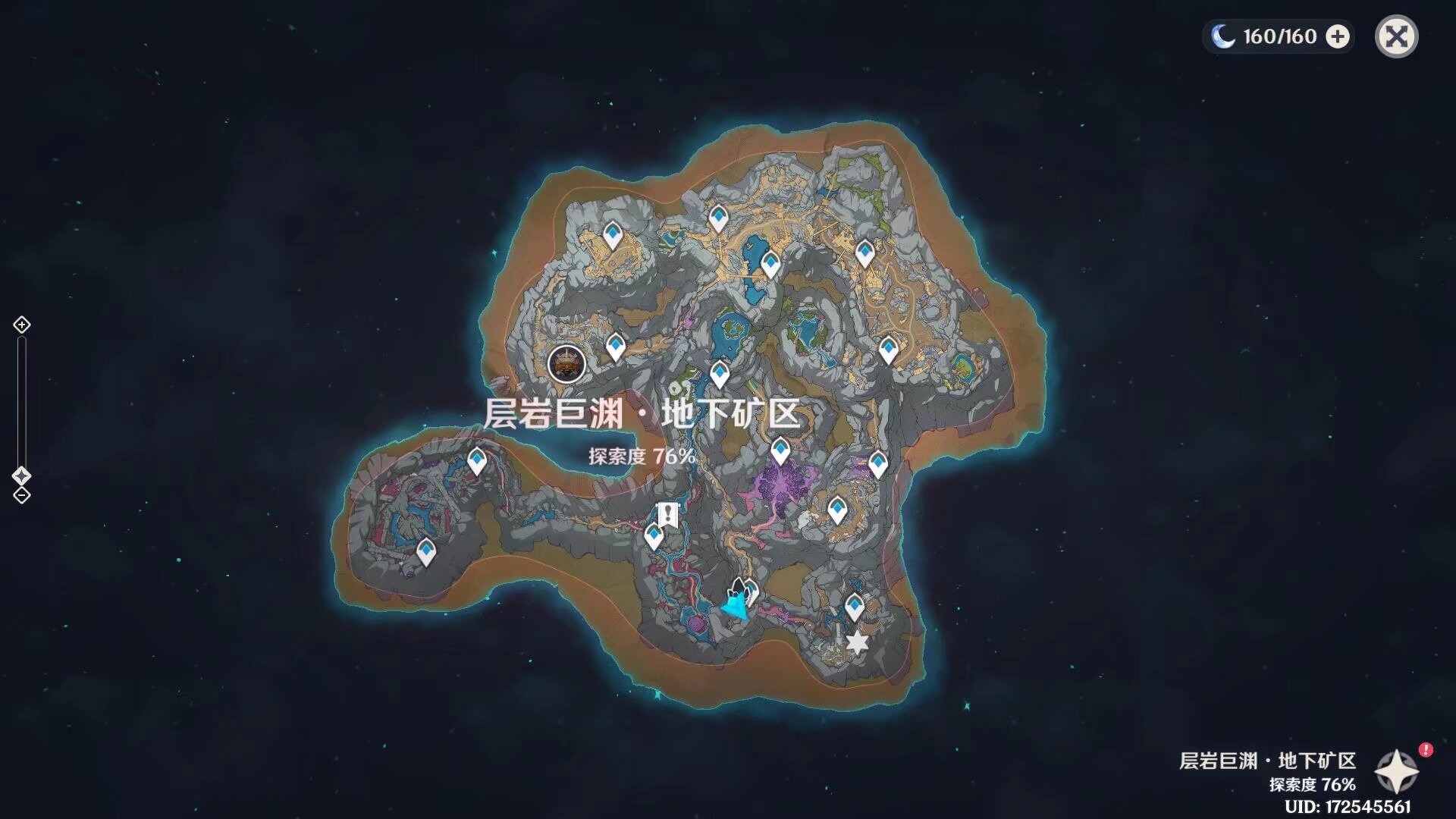 2022.03.31 层岩巨渊深层很多地区直接场景bgm和战斗